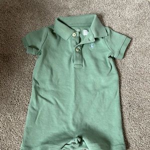 Baby Boy Polo Romper